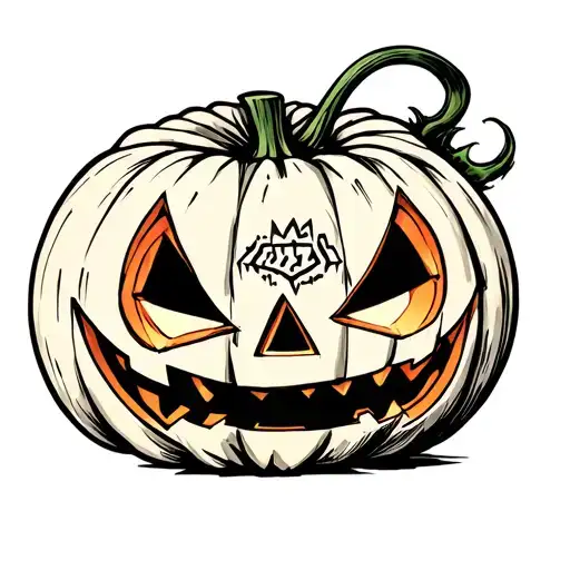 Jack O'lantern With A 13 Incorporated