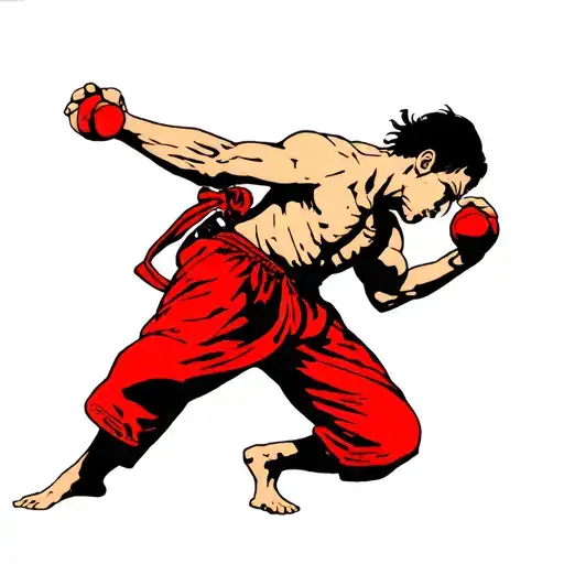 Capoeira Fighter Training