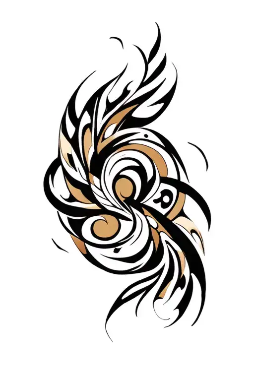 Tribal Patterns Intertwined