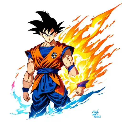 Anime Solo Leveling Goku Vegeta Arise