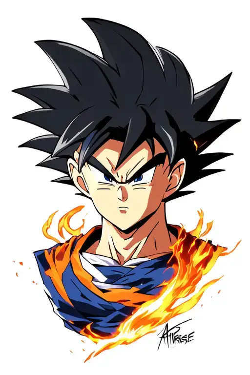 Anime Solo Leveling Goku Vegeta Arise