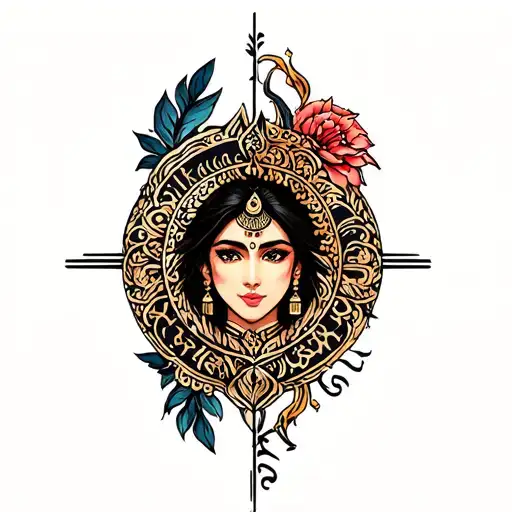 For Forearm Tattoo Design With Jhansi Daksha And Lishan Names