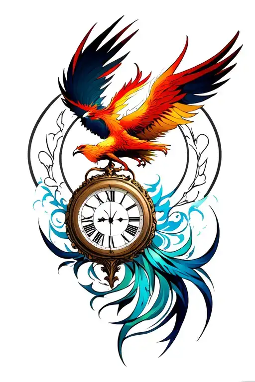 Phoenix And Clock