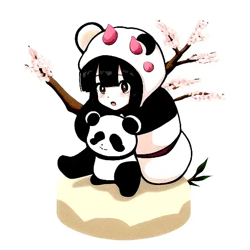 Panda And Sakura