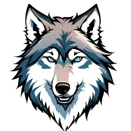 Hood And The Wolf Tattoo idea