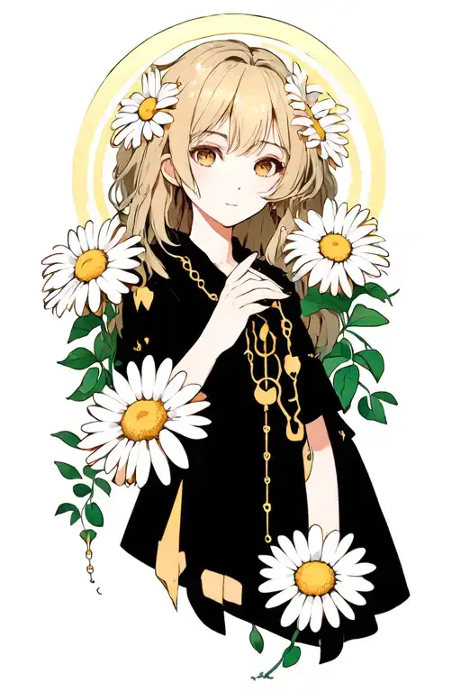 Daisy Chain Not Connected With A Halo On Top