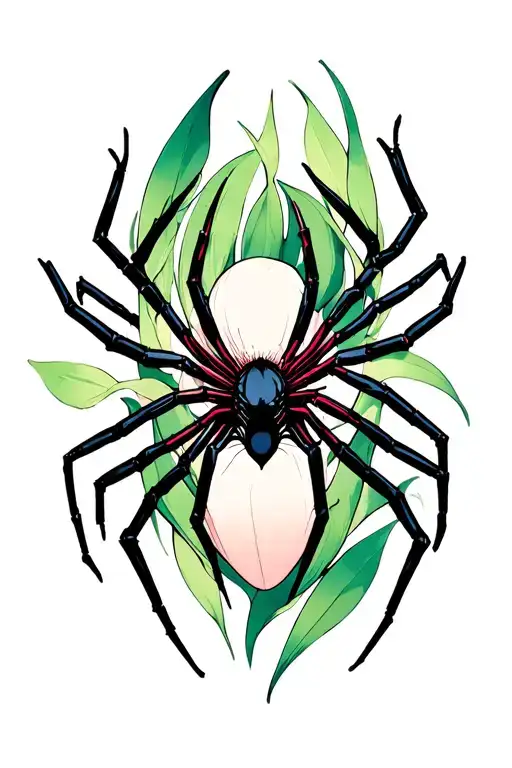 Minimalist Spider Lilly