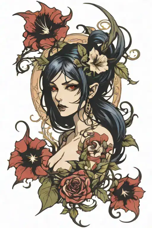 Feminine Demon Morning Glory