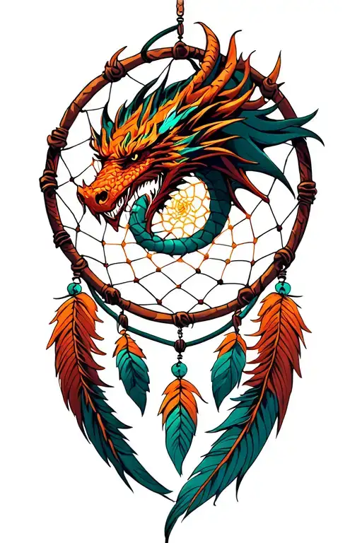 Dragon Dream Catcher