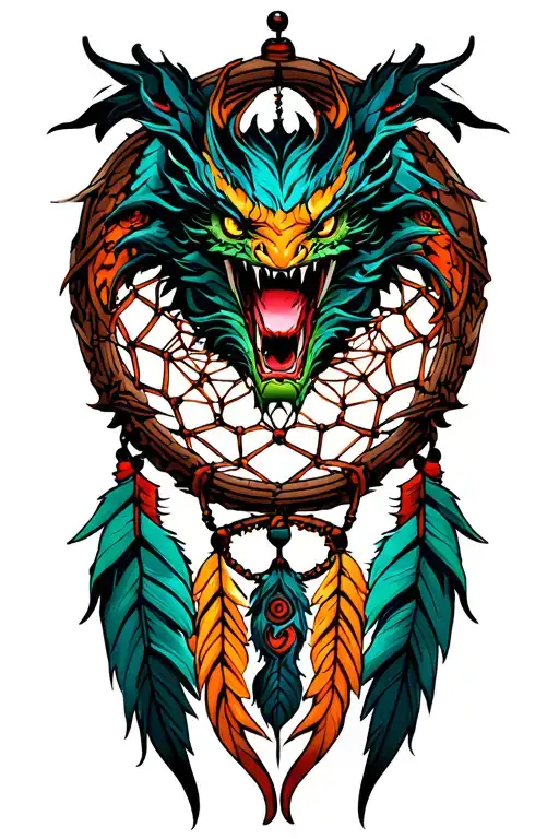 Dragon Dream Catcher