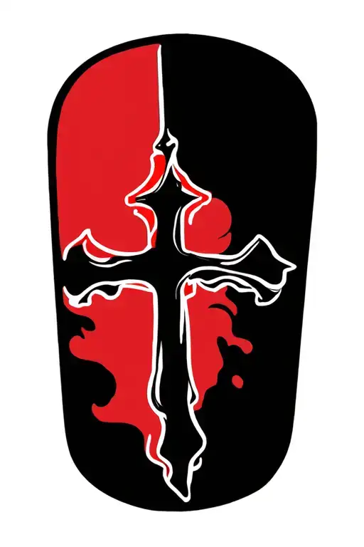 Black Christian Cross