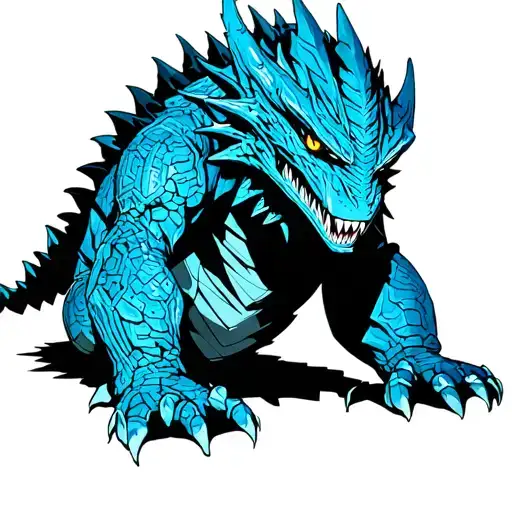 Kaiju N8 Manga Dark Visual