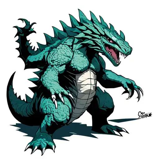 Kaiju N8 Manga Dark Visual