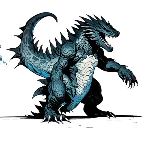 Kaiju N8 Manga Dark Visual