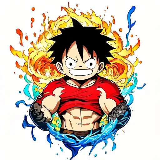 One Pice Monky D Luffy Gear 5
