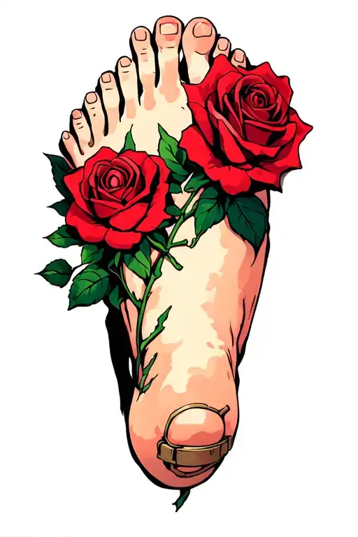 Right Foot In The Roses Left Foot On A Landmine