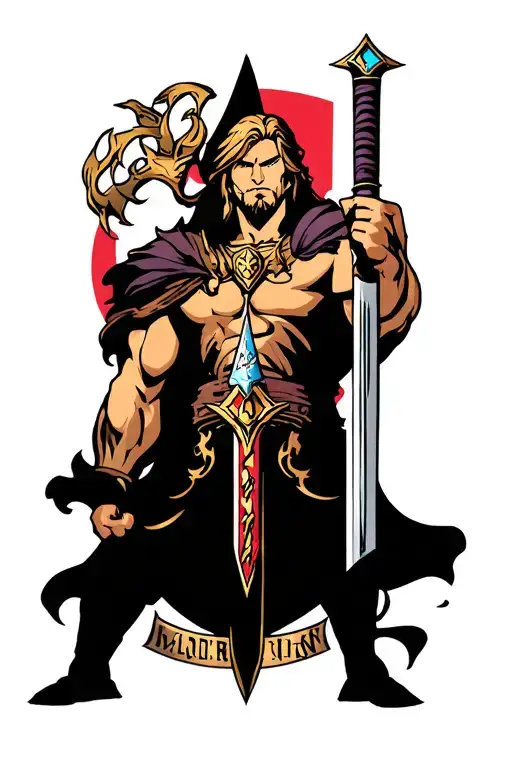 Heman Sword Surrounded