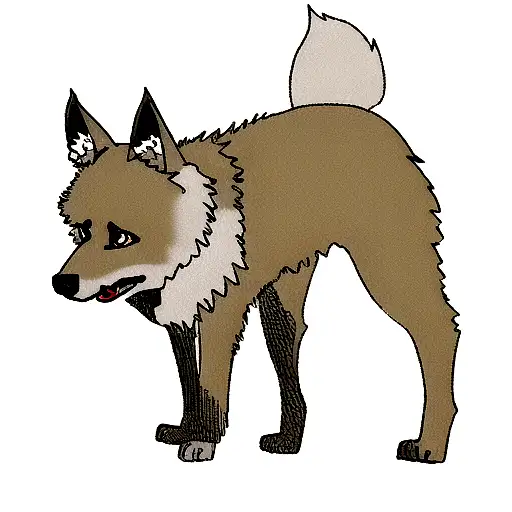 Wolf Looking German Shepherd