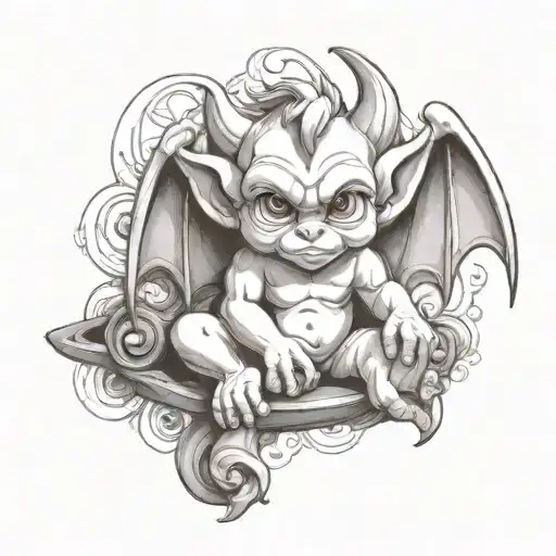 Cute Baby Gargoyle