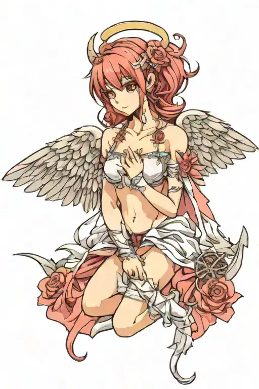 Feminine Evil Angel