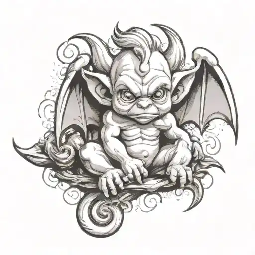 Cute Baby Gargoyle