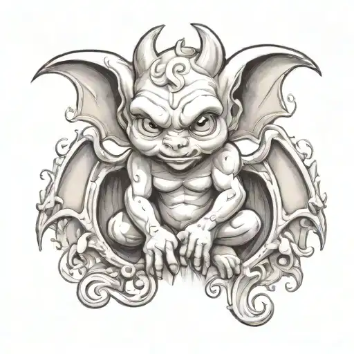 Cute Baby Gargoyle