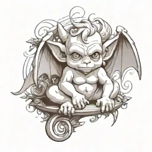 Cute Baby Gargoyle