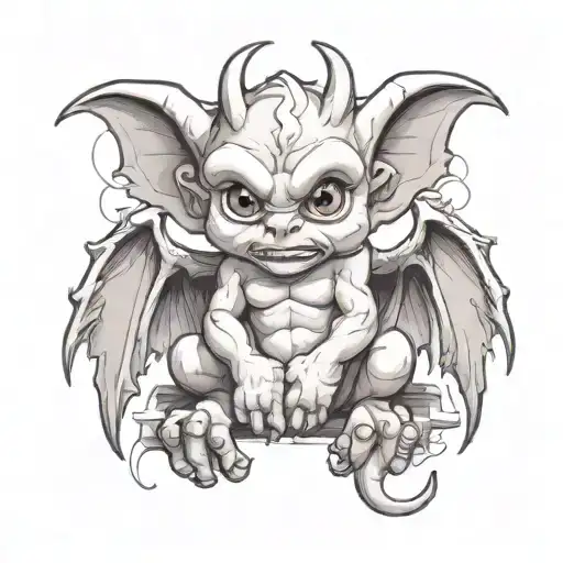 Cute Baby Gargoyle
