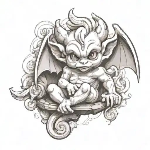 Cute Baby Gargoyle