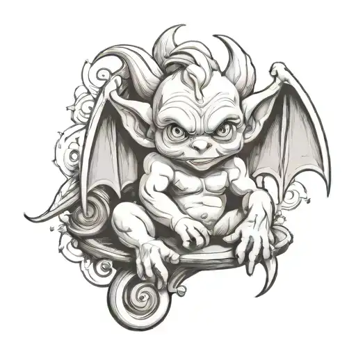 Cute Baby Gargoyle