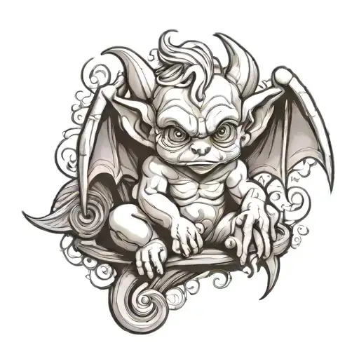 Cute Baby Gargoyle