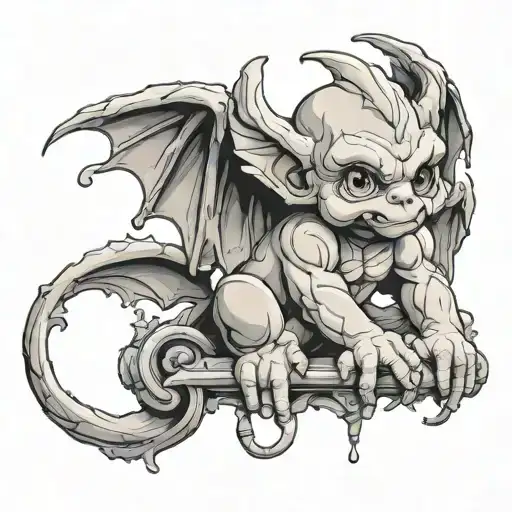 Cute Baby Gargoyle