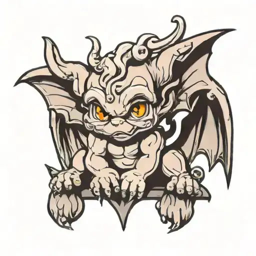 Cute Baby Gargoyle