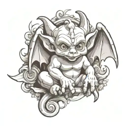 Cute Baby Gargoyle