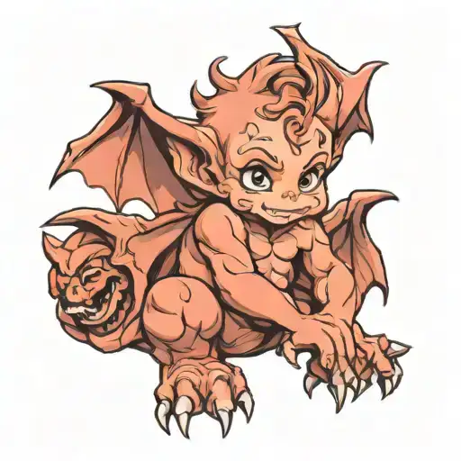 Cute Baby Gargoyle