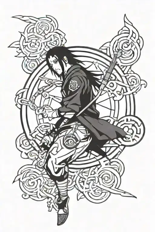 Kaksshi And Itachi Anbu Black Ops Symbol