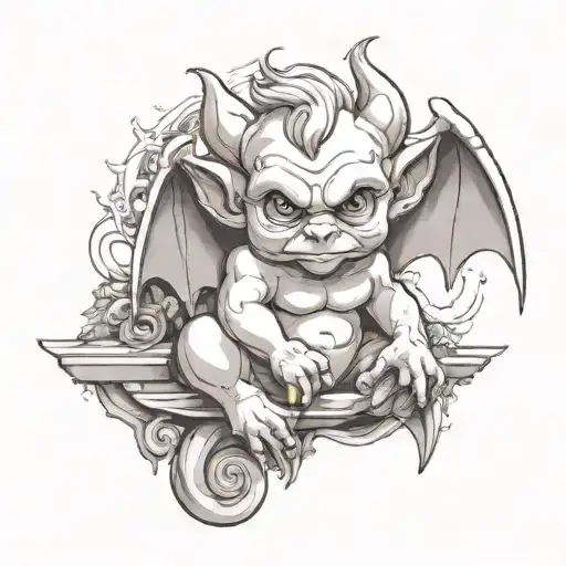 Cute Baby Gargoyle