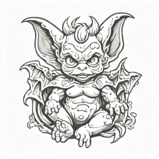 Cute Baby Gargoyle