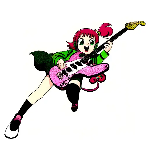 Guitar Chameleon Pounk