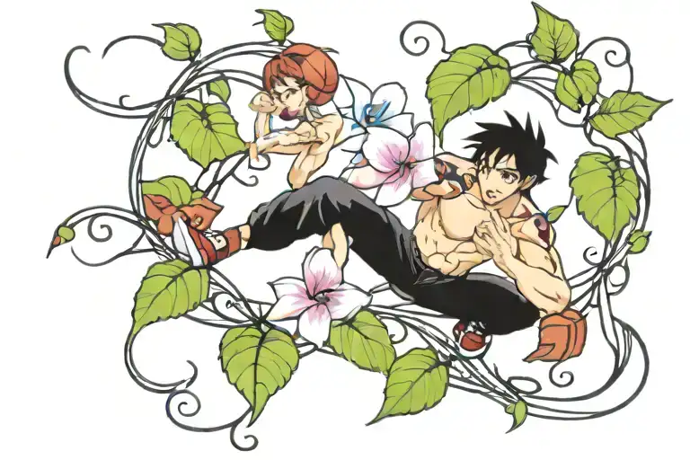 Bloody Morning Glory Vine