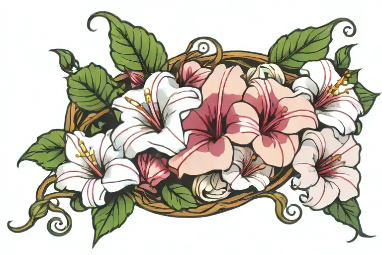 Bloody Morning Glory Vine