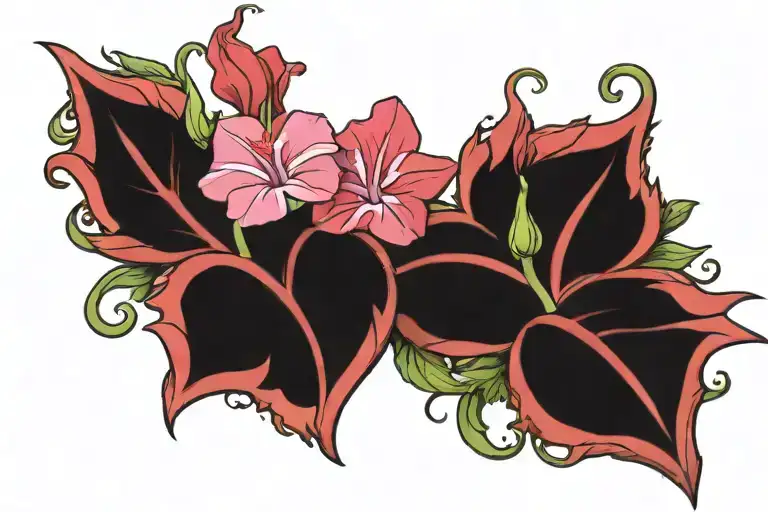 Bloody Morning Glory Vine