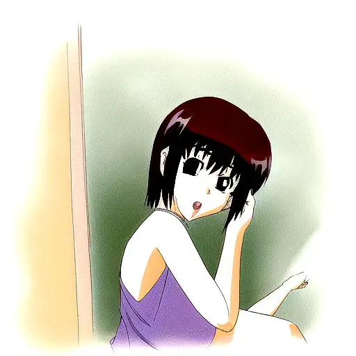 Asian Girl Drinking Tequila