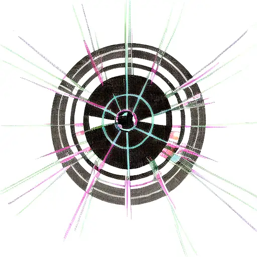 Incomplete Black Circle With Writted Wild Love