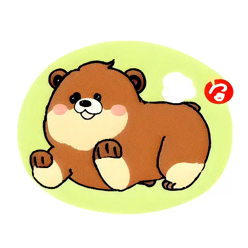 Cute Cartoon Brown Bear Vietnamese Ban Mi Cartoon Bread With Fillings And Make It Cute