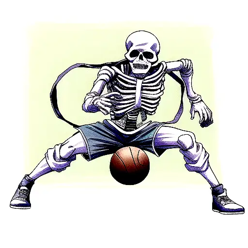 Basketball Skeleton