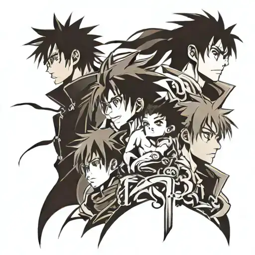 Symbolism Of Father And 2 Sons