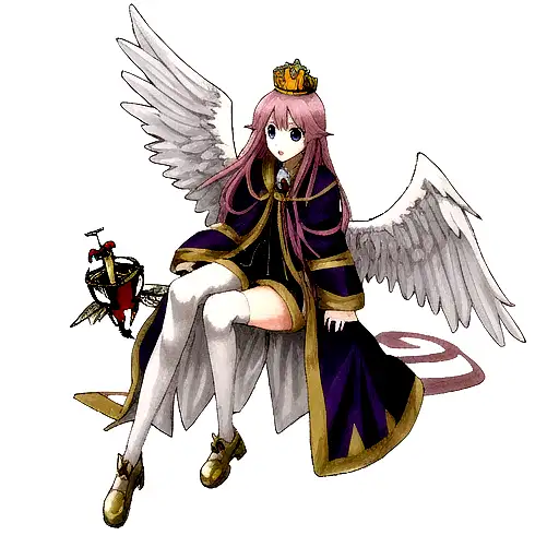 Kings Crown With Long Wings