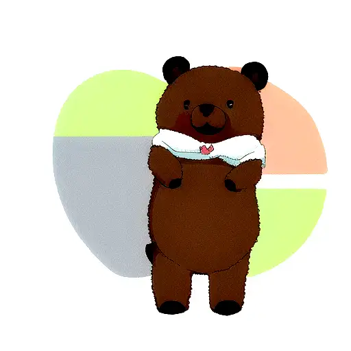 Bear Between Abnmi Cute