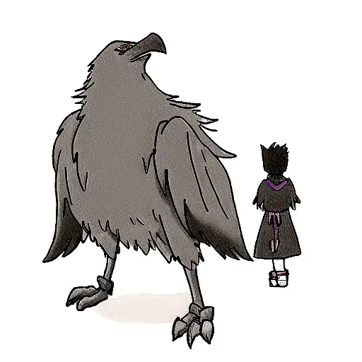 Raven And Wolf